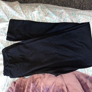 Tween black leggings